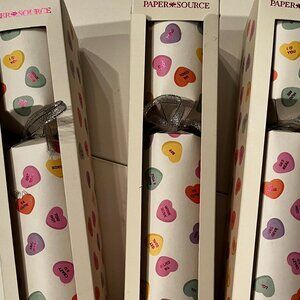 Heart Candy Cracker Favors by Paper Source- Oversized - Set of THREE (new /p/x)